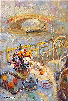"Afternoon Tea in Venice"