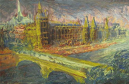 Thames view with the Houses of Parliament