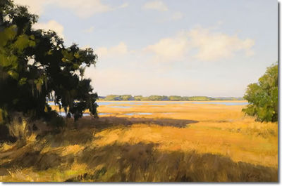 Marsh Breeze by Michael Karas - Auction record, sale price, and art valuation. Compare with similar artists and explore comparable artworks.