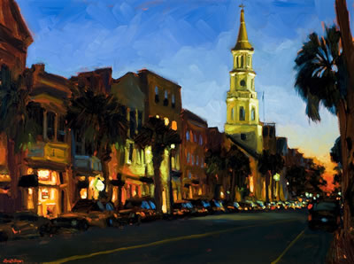 BROAD STREET NIGHTFALL