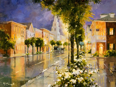 EVENING LIGHT by Marilyn Simandle - Auction record, sale price, and art valuation. Compare with similar artists and explore comparable artworks.