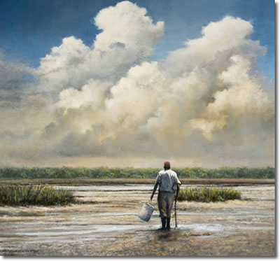 Sample artwork by Mark Horton (Born 1960), known for landscape painting - View similar artists and auction records