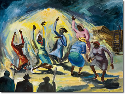 Dancing by Augusta Denk Oelschig - Auction record, sale price, and art valuation. Compare with similar artists and explore comparable artworks.