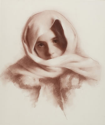 White Shawl by Susan Lyon - Auction record, sale price, and art valuation. Compare with similar artists and explore comparable artworks.
