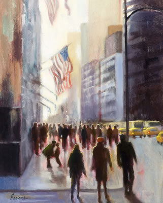 Flags in New York