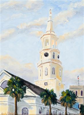 St. Michael's Spire by Guido Petruzzi - Auction record, sale price, and art valuation. Compare with similar artists and explore comparable artworks.