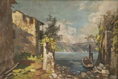 Sample artwork by Angelo Fiessi (1891 - 1979), known for painting - View similar artists and auction records