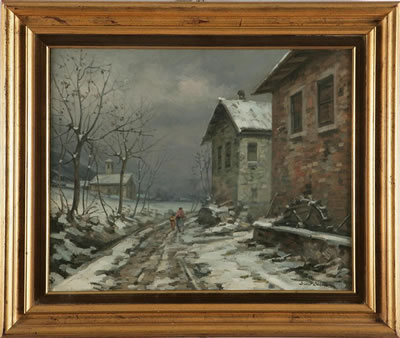 Winter to Cain by Dino Decca - Auction record, sale price, and art valuation. Compare with similar artists and explore comparable artworks.