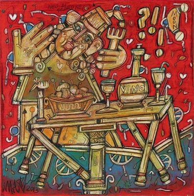 Lo strano pasto del Signor Gedeone. by Martino Delego - Auction record, sale price, and art valuation. Compare with similar artists and explore comparable artworks.