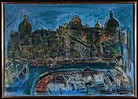 Sample artwork by Attilio Mangini (1912 - 2004), known for painting - View similar artists and auction records