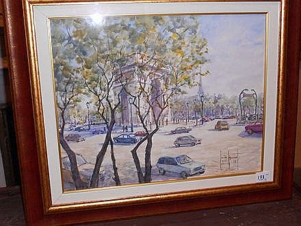 Sample artwork by Guido Hanset (1910 - 1992), known for painting - View similar artists and auction records