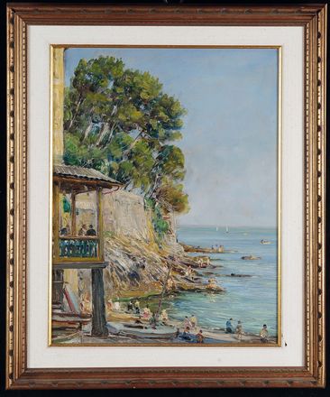 Piccola insenatura a Genova Capolungo by Berto Ferrari - Auction record, sale price, and art valuation. Compare with similar artists and explore comparable artworks.