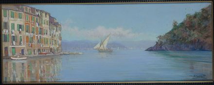 Portofino by Cesare Esposito - Auction record, sale price, and art valuation. Compare with similar artists and explore comparable artworks.