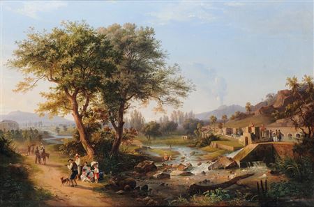 ACQUEDOTTO DI CASERTA, 1943 by Salvatore Fergola - Auction record, sale price, and art valuation. Compare with similar artists and explore comparable artworks.