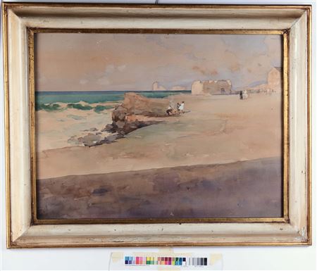 SPIAGGIA CON FIGURE