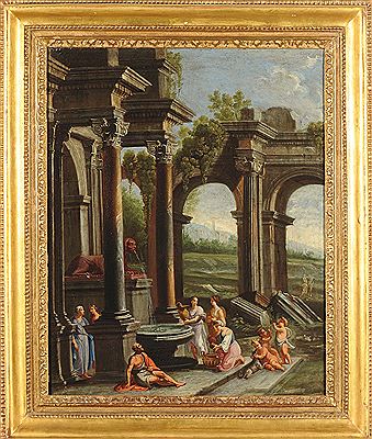 Architetture con personaggi (a pair)