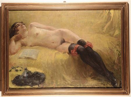 Nudo femminile disteso