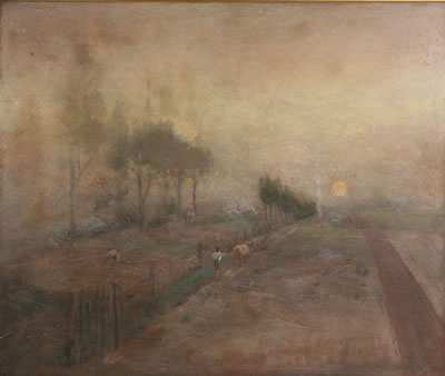Untitled Landscape by Lloyd Branson - Auction record, sale price, and art valuation. Compare with similar artists and explore comparable artworks.
