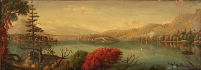 Hudson River School landscape