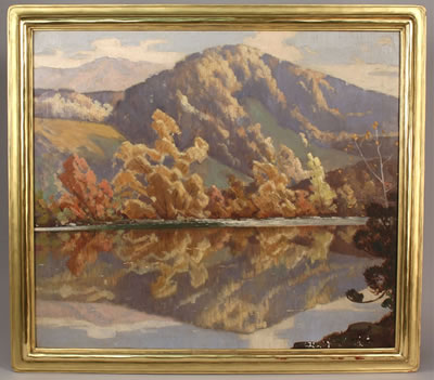 "Mirrored Mountain"