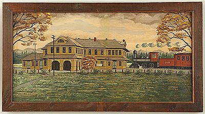 Louisville & Nashville Train Depot in Etowah, Tennessee