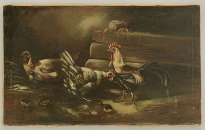Barnyard Scene