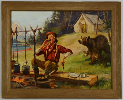 Bear at the Campsite