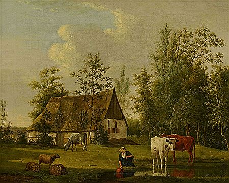 Pastoral Landscape with Homestead
