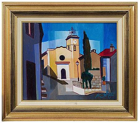 "L'Eglise" by Aurelien Ortega - Auction record, sale price, and art valuation. Compare with similar artists and explore comparable artworks.