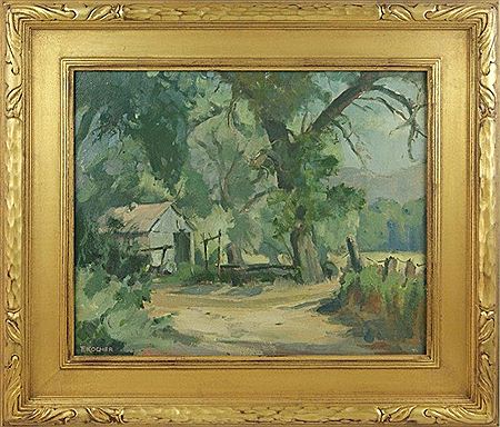 At Gables Ranch by Fritz Wilhelm Anton Kocher - Auction record, sale price, and art valuation. Compare with similar artists and explore comparable artworks.