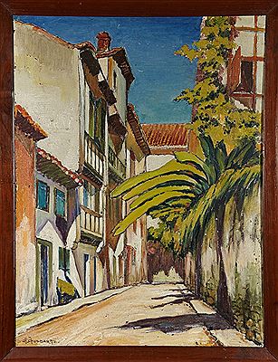 Rue à Saint-Jean-de-Luz