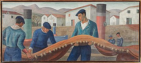 Les Pêcheurs au port