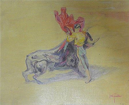 Scène de tauromachie by Jose Garcia de la Pena - Auction record, sale price, and art valuation. Compare with similar artists and explore comparable artworks.