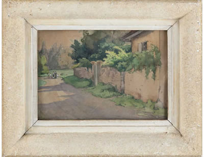 En revenant de la messe by Luc Barbier - Auction record, sale price, and art valuation. Compare with similar artists and explore comparable artworks.