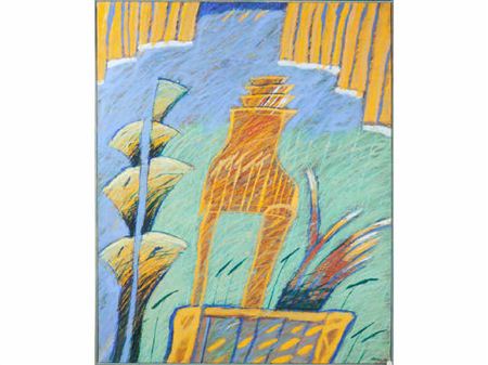 Sous les palétuviers roses. by Louis Seror - Auction record, sale price, and art valuation. Compare with similar artists and explore comparable artworks.