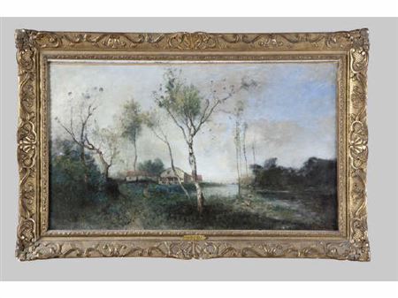 Grands bouleaux au bord de l'eau by Joseph Colla - Auction record, sale price, and art valuation. Compare with similar artists and explore comparable artworks.