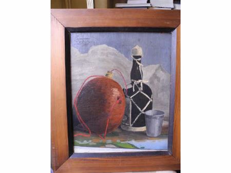 Nature-morte à la gourde
