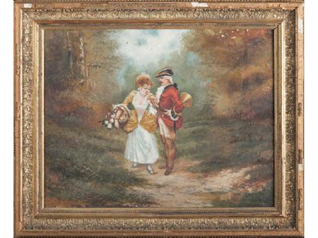 La sonnerie du cor by Leon Levigne - Auction record, sale price, and art valuation. Compare with similar artists and explore comparable artworks.
