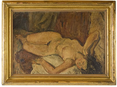 Nudo di donna in interno, 1930