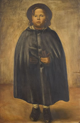 Bambino con mantella, 1944