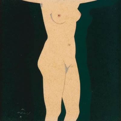 Nudo di donna, 1927 by Melkiorre Melis - Auction record, sale price, and art valuation. Compare with similar artists and explore comparable artworks.