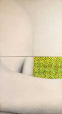 Sull'amore, 1968 (Diptych) by Franco Sarnari - Auction record, sale price, and art valuation. Compare with similar artists and explore comparable artworks.