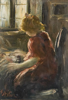Bambina in interno con pupazzo by Antonio Asturi - Auction record, sale price, and art valuation. Compare with similar artists and explore comparable artworks.