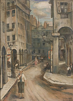 Vecchia strada di Parigi