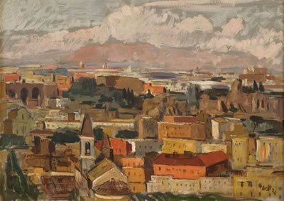 Veduta di Roma by Luigi Surdi - Auction record, sale price, and art valuation. Compare with similar artists and explore comparable artworks.