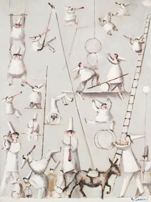 Il muro dei giochi by Giuseppe Succi - Auction record, sale price, and art valuation. Compare with similar artists and explore comparable artworks.
