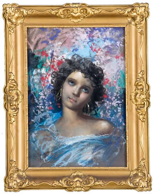 RITRATTO DI GIOVANE DONNA TRA I FIORI by Roberto Carignani - Auction record, sale price, and art valuation. Compare with similar artists and explore comparable artworks.