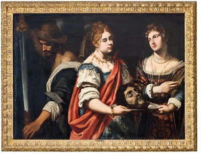 SALOMÈ PORGE LA TESTA DEL BATTISTA AD ERODIADE