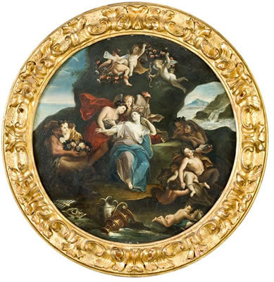 BACCO E ARIANNA SULL'ISOLA DI NASSO by Giovan Gioseffo dal Sole - Auction record, sale price, and art valuation. Compare with similar artists and explore comparable artworks.