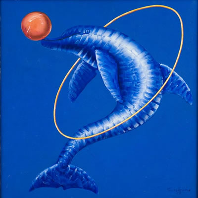 Sample artwork by Aldo Turchiaro (Born 1929), known for painting - View similar artists and auction records
